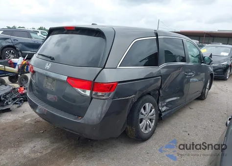 2015 Honda Odyssey Ex-L из США, поврежденный, VIN 5FNRL5H62FB091349